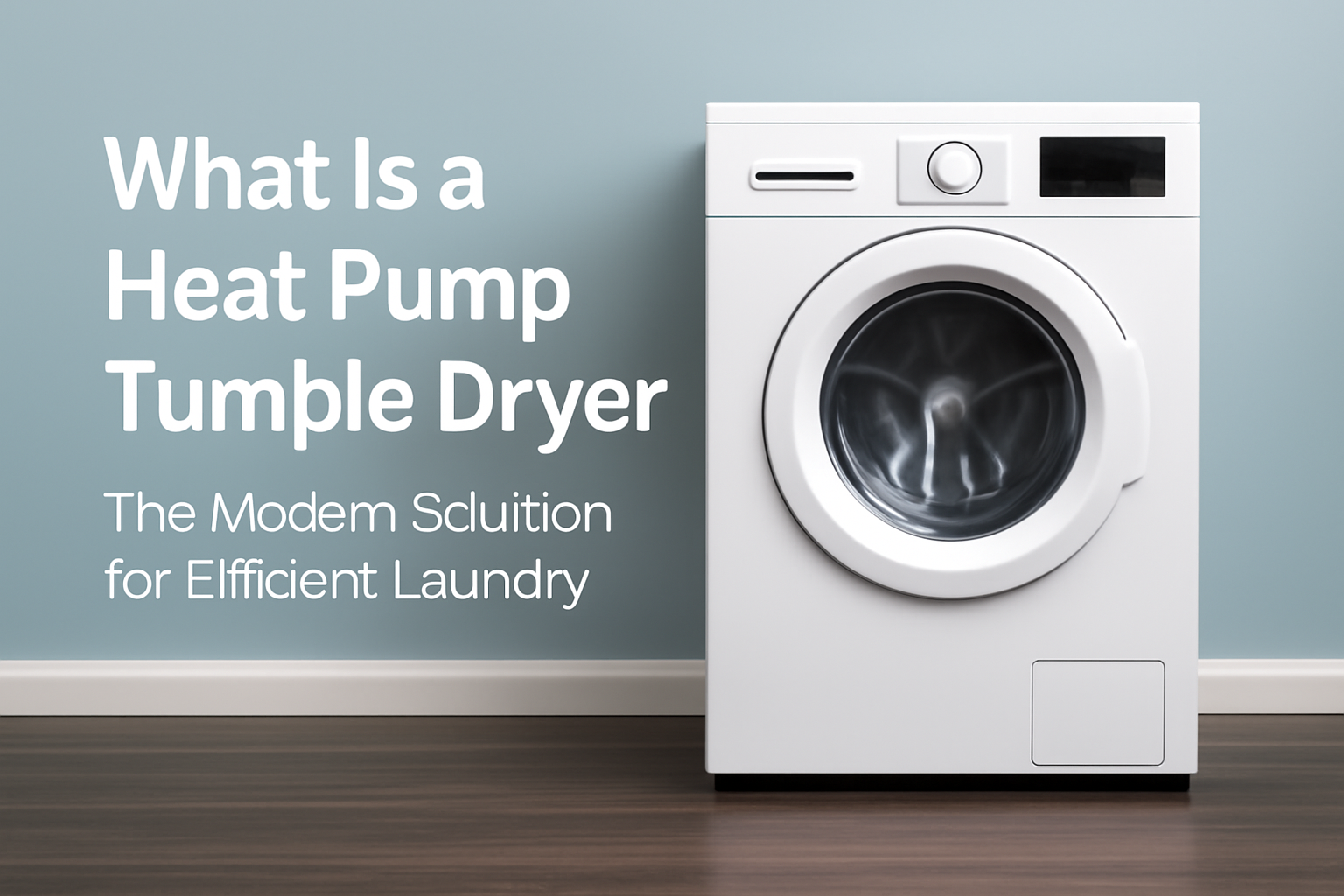 What Is a Heat Pump Tumble Dryer? The Modern Solution for Efficient Laundry